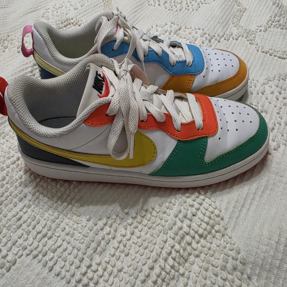 Nike Court Borough Low Recraft What The GS FQ8373-902 Size 5Y
